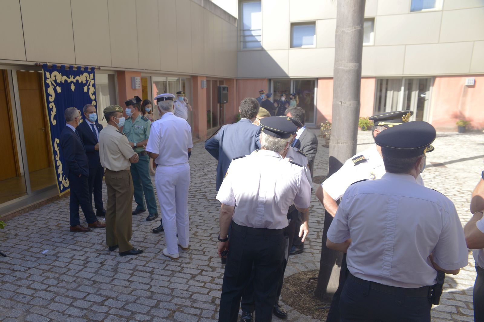 Fotos de la toma de posesion del cargo del nuevo comisario de la Policía Nacional