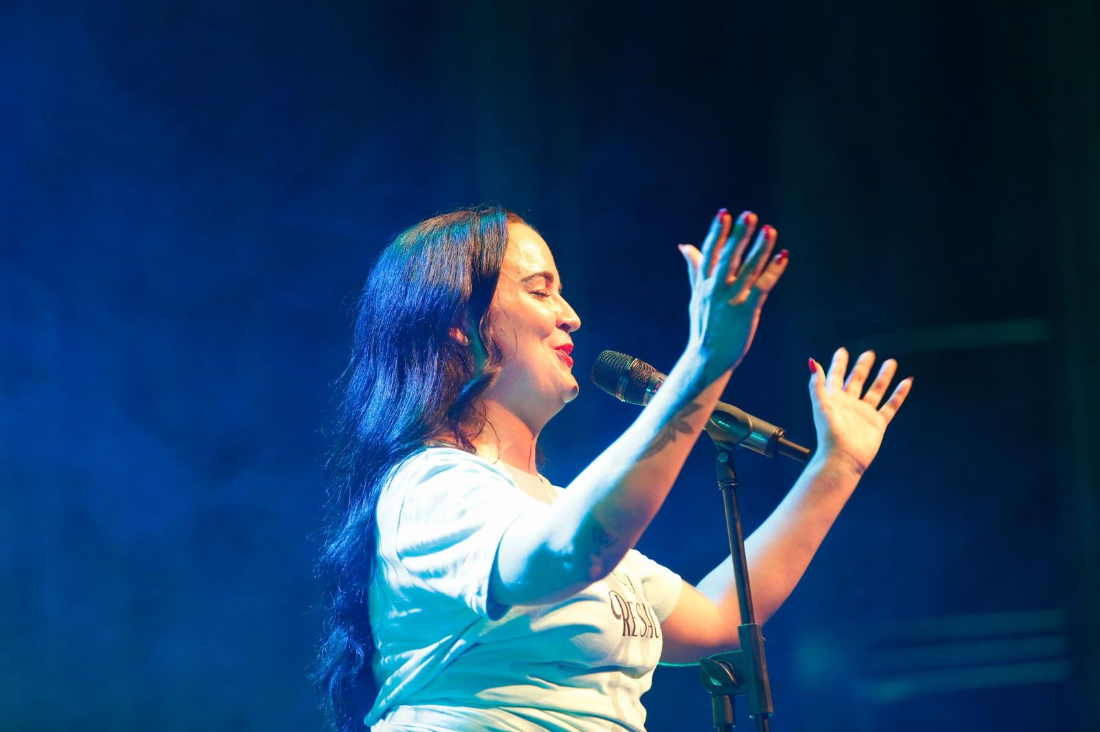 Fotografías del monólogo de Martita de Graná en La Línea