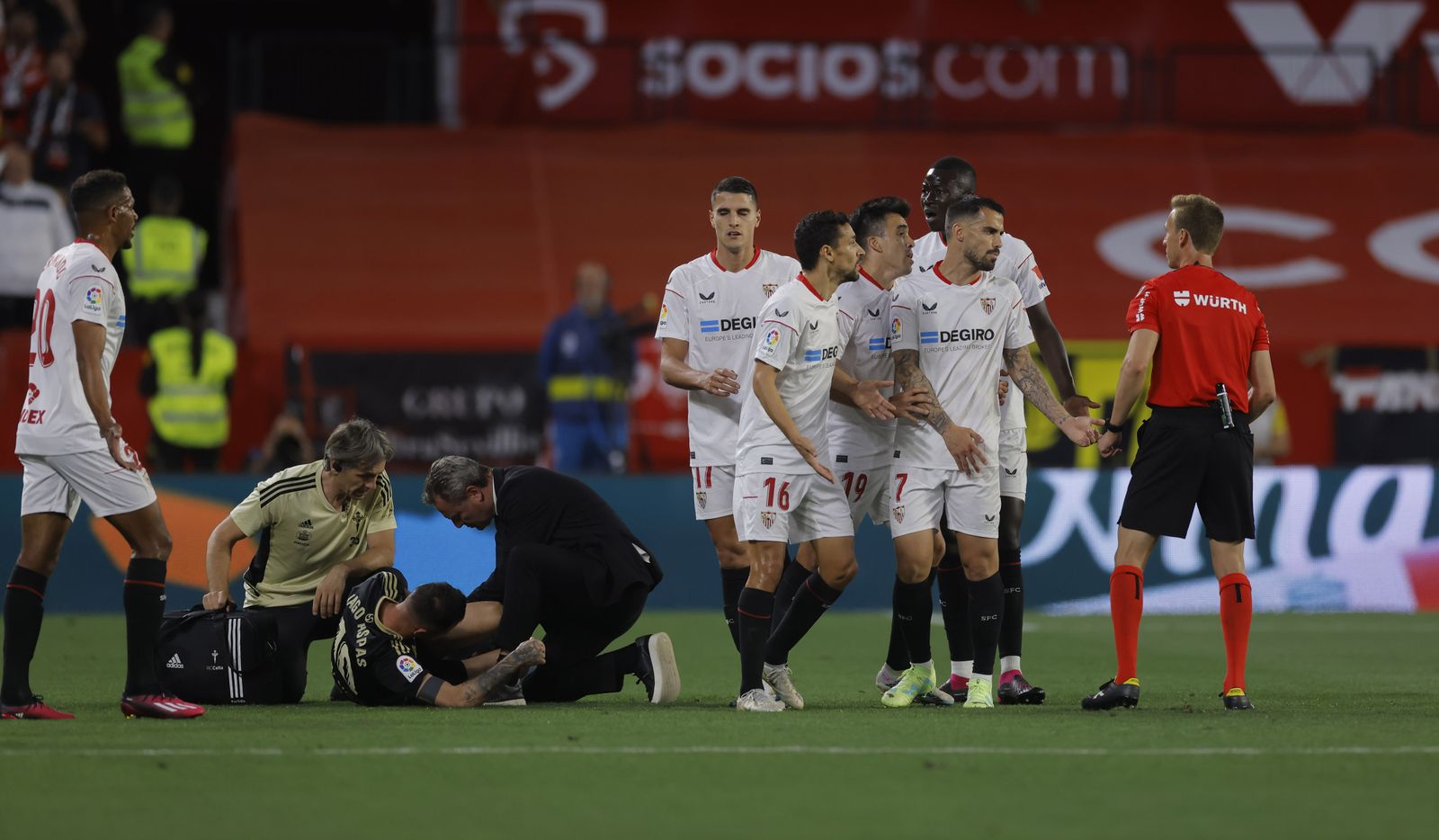 Las imágenes del Sevilla-Celta