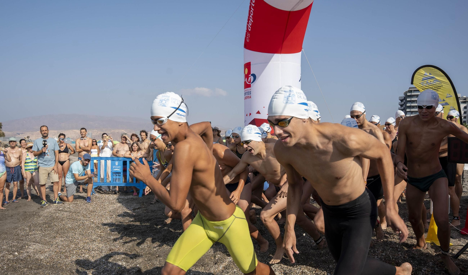 Travesía a nado Carlos Tejada de Almería