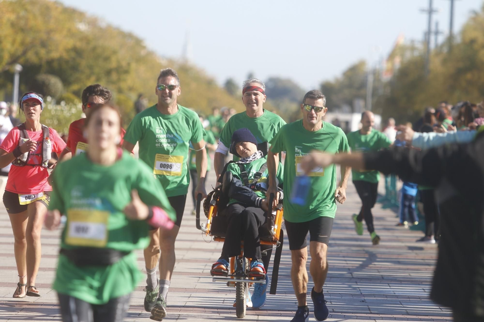 La marcha por la vida de la AECC en Córdoba, en fotografías