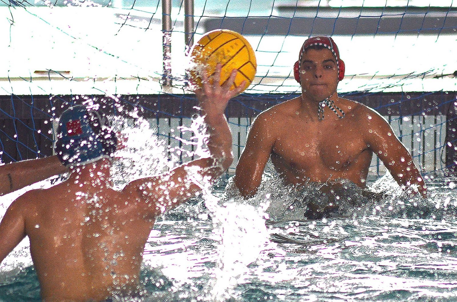 El Waterpolo Málaga, en acción.
