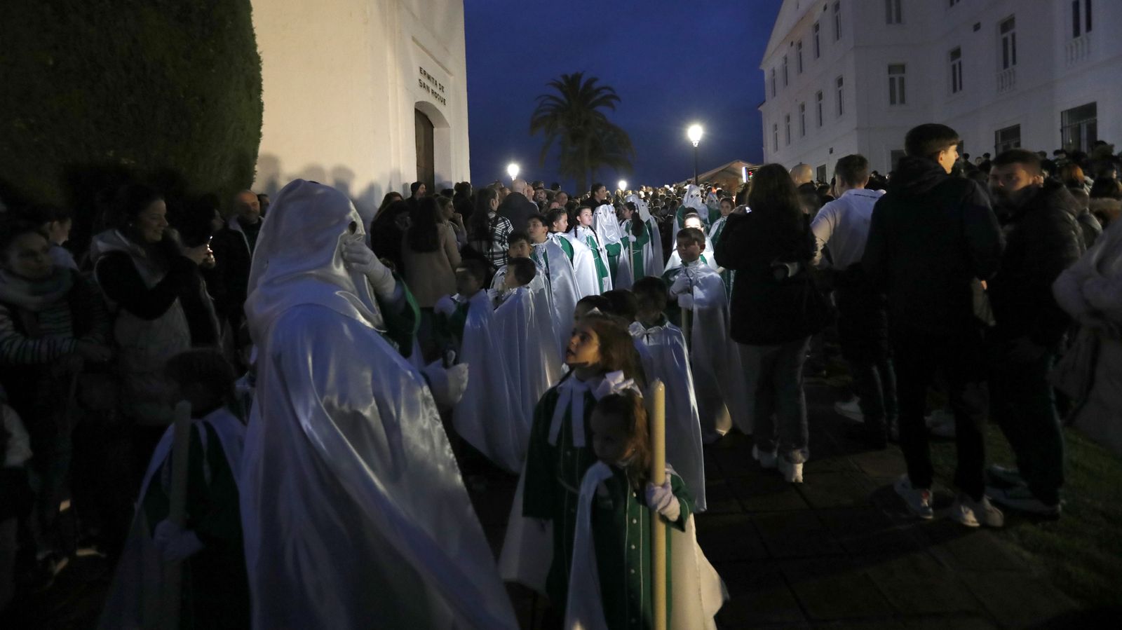 Fotos del Lunes Santo en San Roque: Oración en el Huerto.