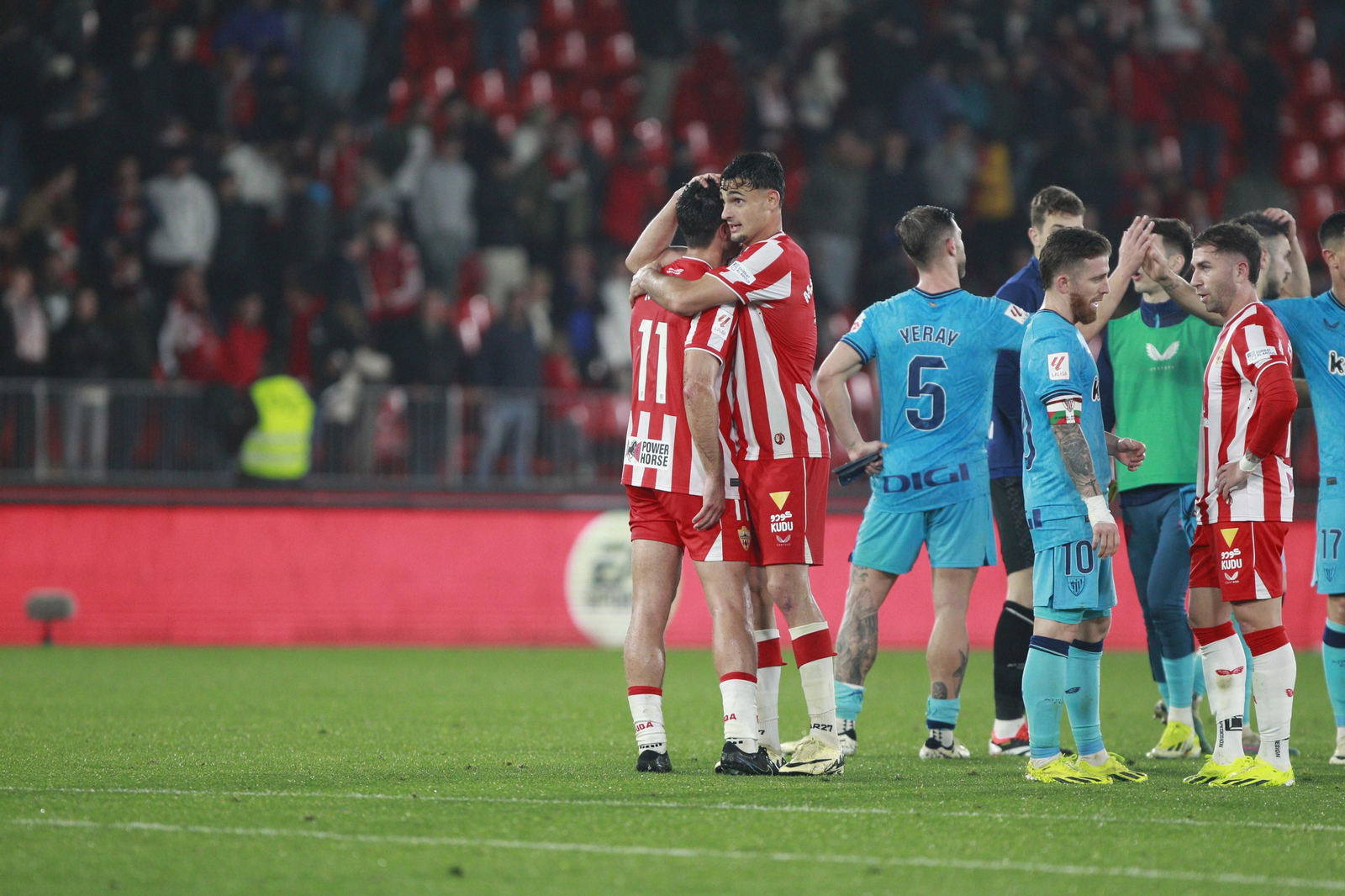 Las mejores imágenes del partido U.D. Almería-Athletic de Bilbao