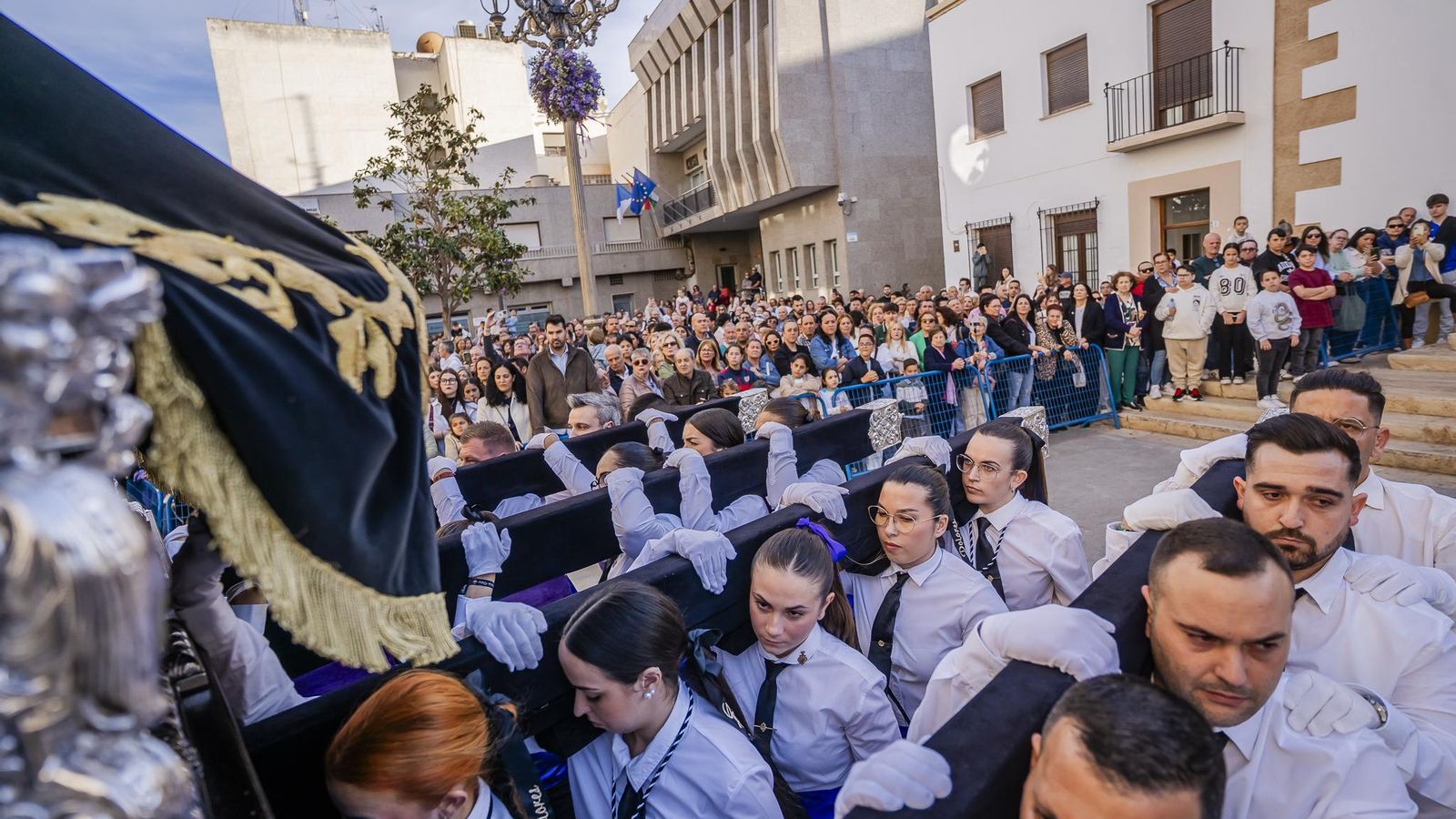 El Viernes Santo en la Semana Santa de Roquetas de Mar 2025