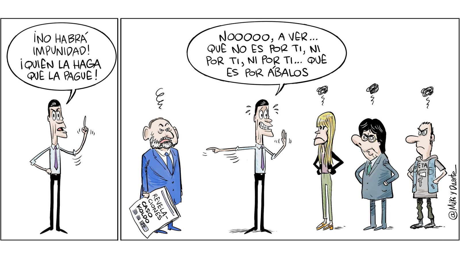 Los frentes de Sánchez