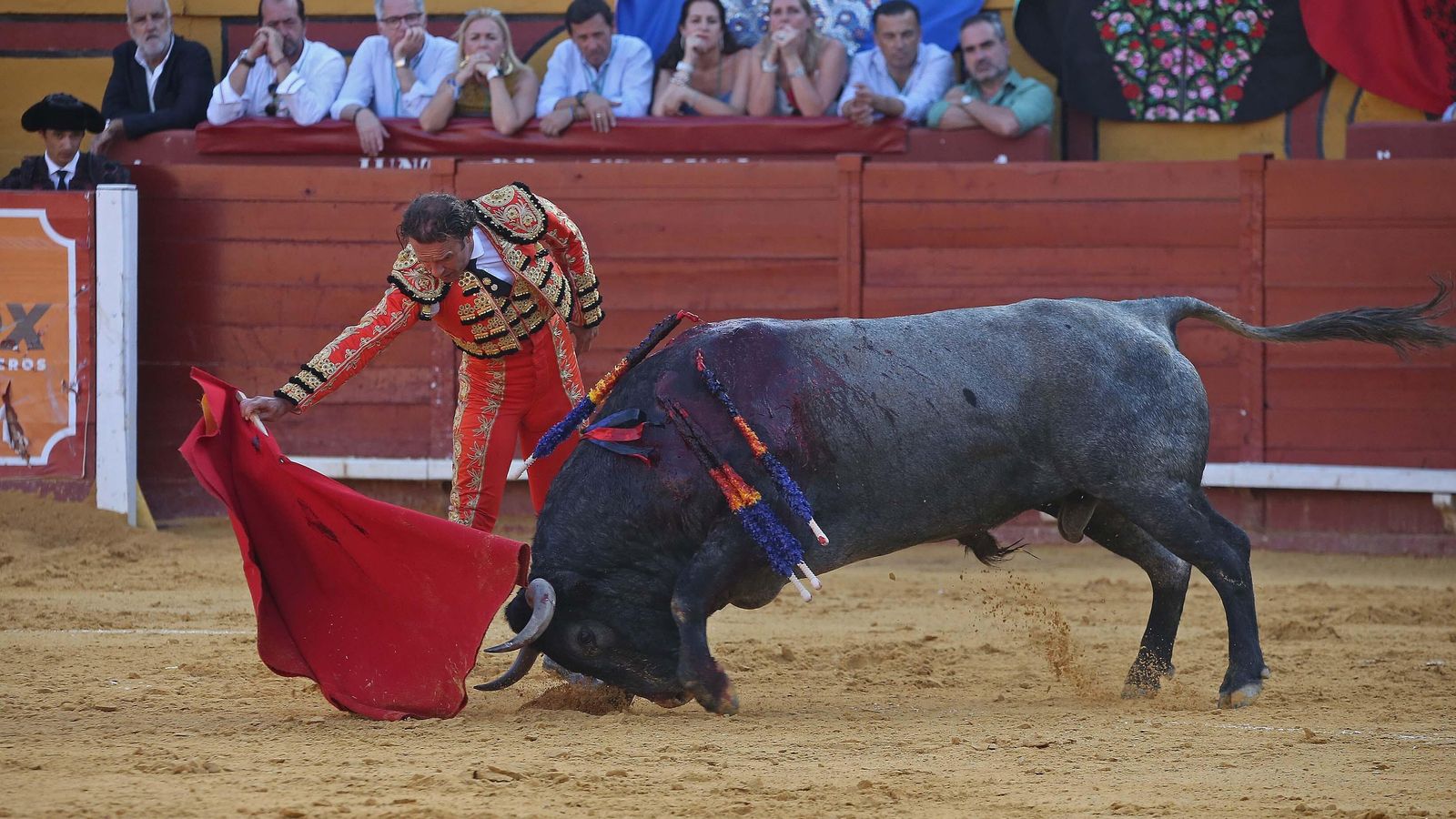 Fotos de la corrida del sábado de la Feria Taurina de Algeciras 2023: Antonio Ferrera, Manuel Escribano y Miguel Ángel Pacheco