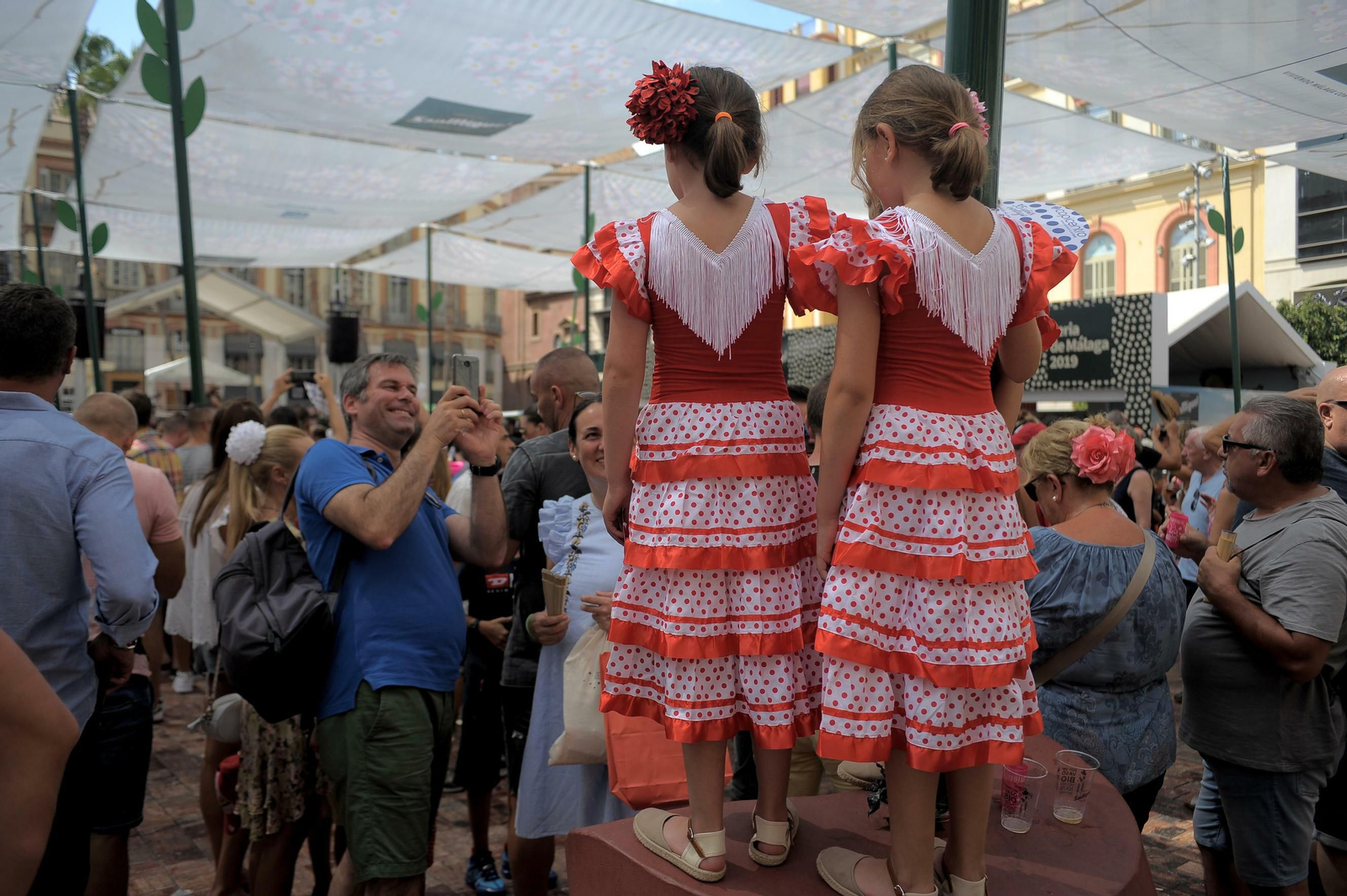 La Feria del Centro en Málaga, este miércoles en fotos