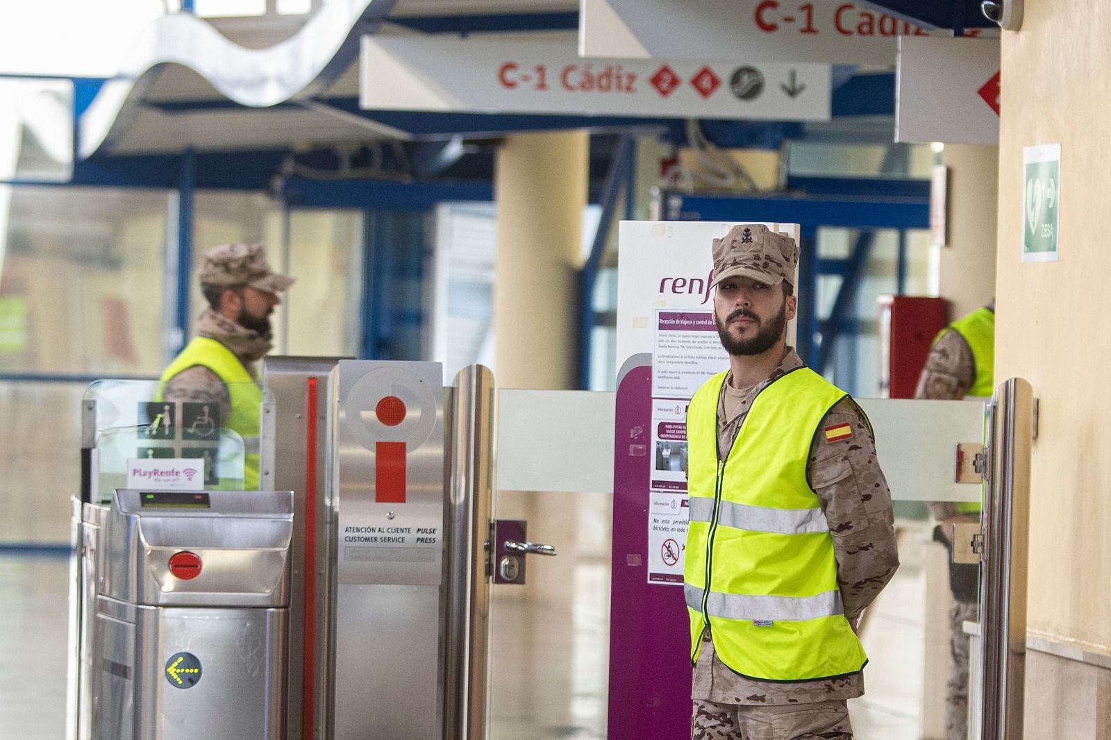 La Infantería de Marina comienza a desplegarse por la Bahía de Cádiz