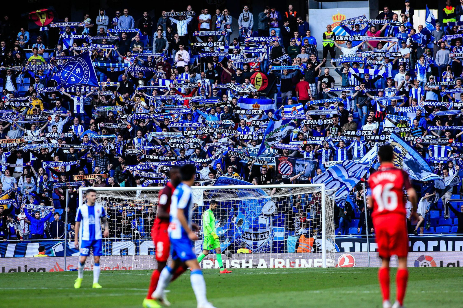 El Espanyol-Sevilla, en imágenes