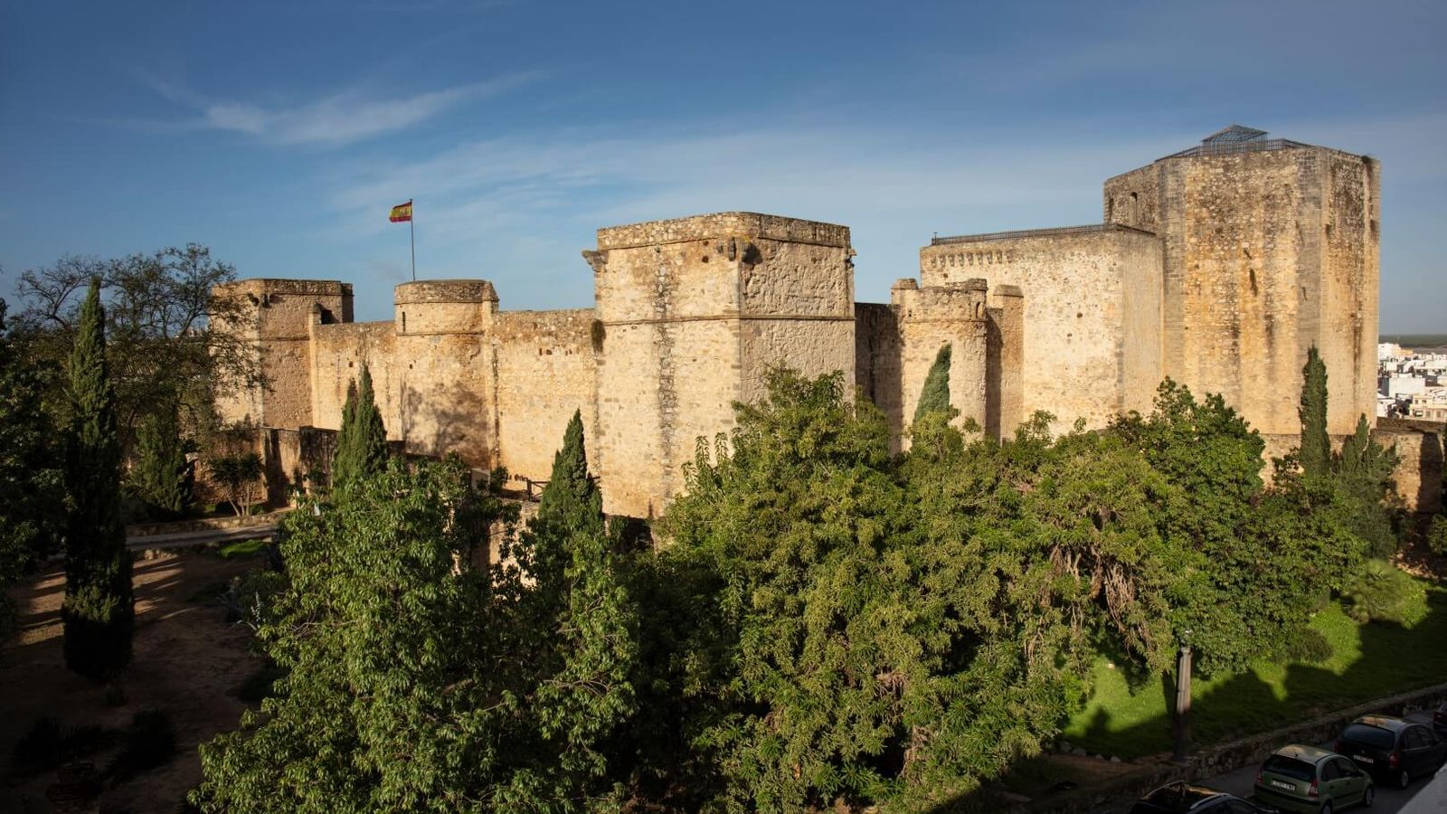 Castillo de Santiago, en Sanlúcar. 