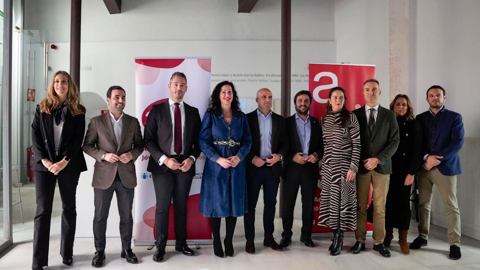 Autoridades, instantes previos al comienzo del Comité Ejecutivo.