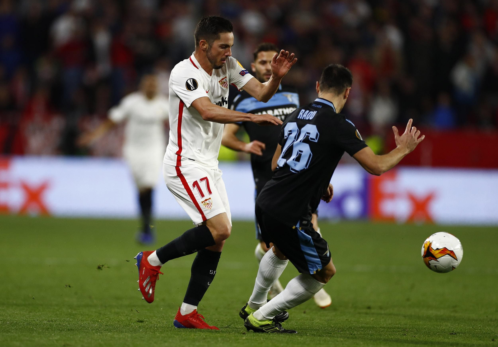 El Sevilla FC-Lazio, en imágenes