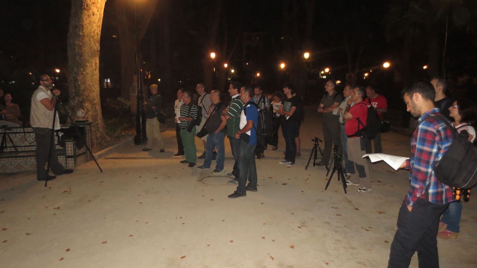 Quedada fotográfica en el parque María Cristina.