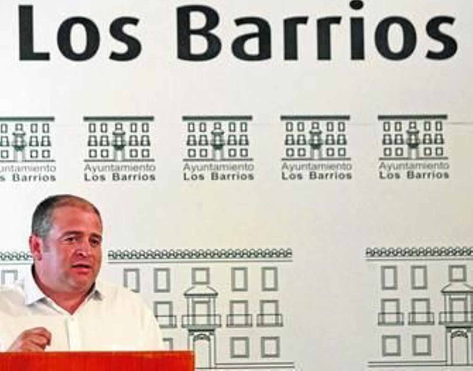 Jorge Romero en una de sus última comparecencias en Los Barrios.