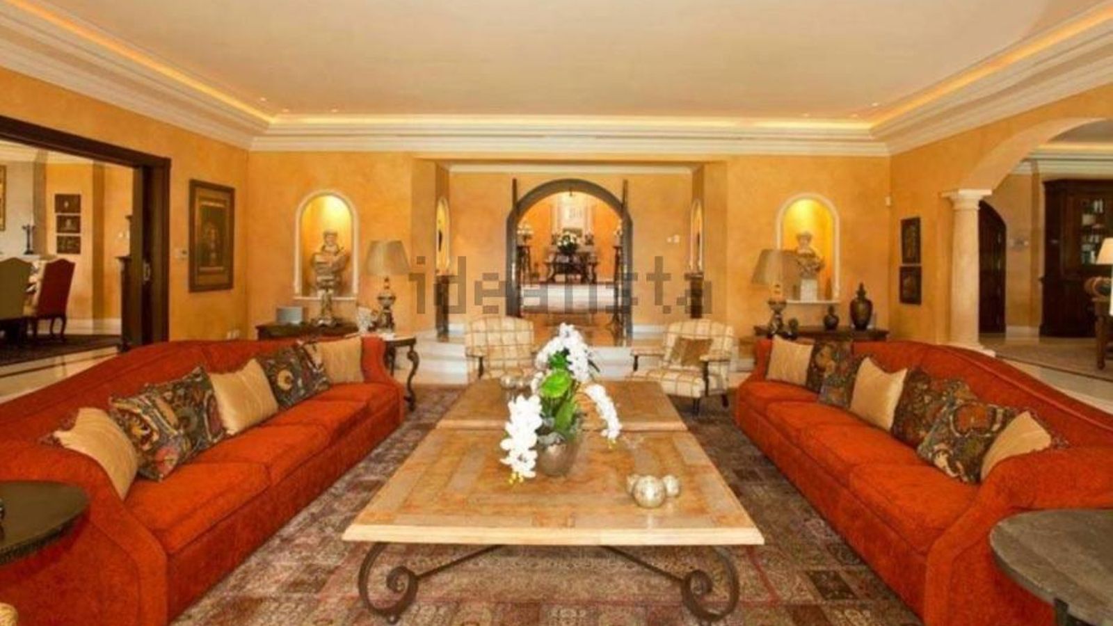 Una de las dependencias principales de la mansión