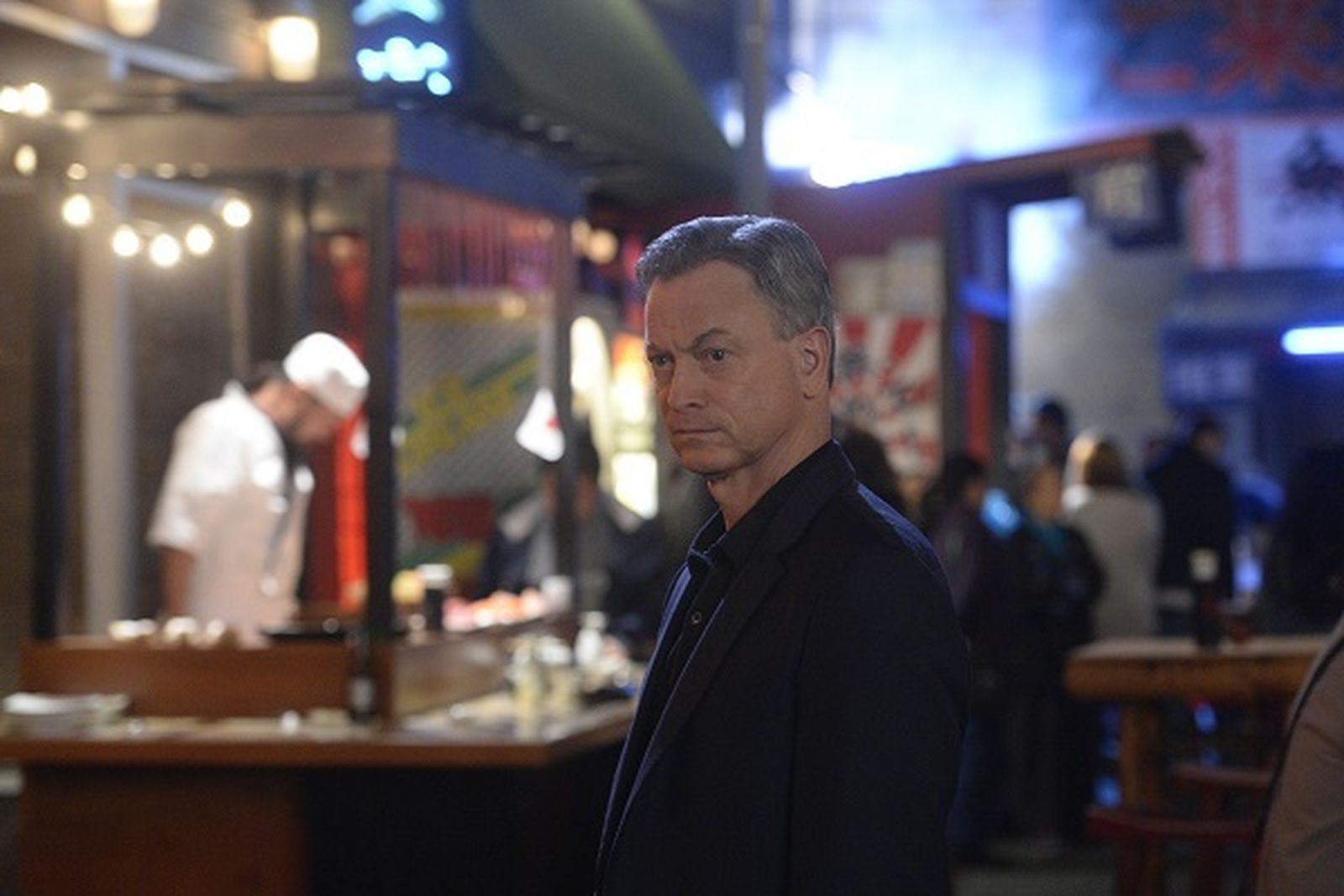 Gary Sinise, en su serie.