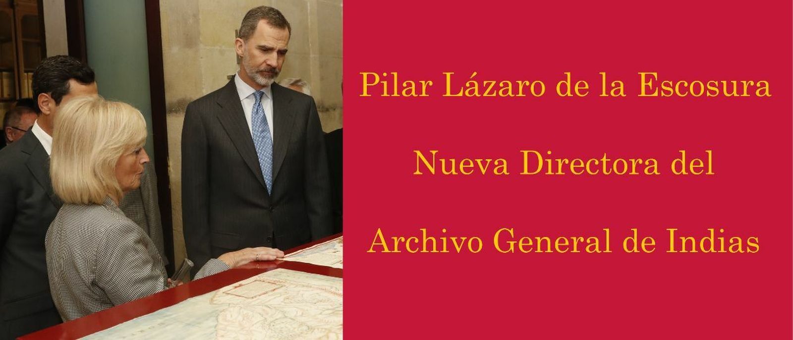 Pilar Lázaro de la Escosura ya figura como directora del Archivo de Indias en la web oficial.