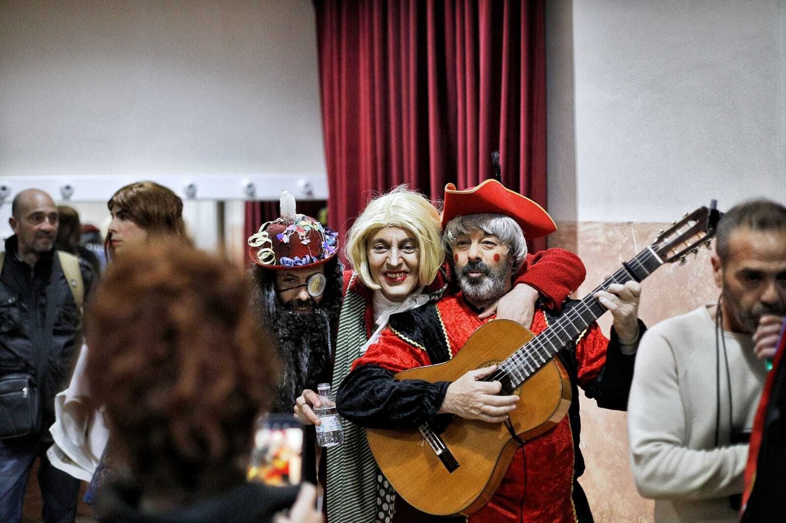 Chirigota 'Aquí falto yo'.