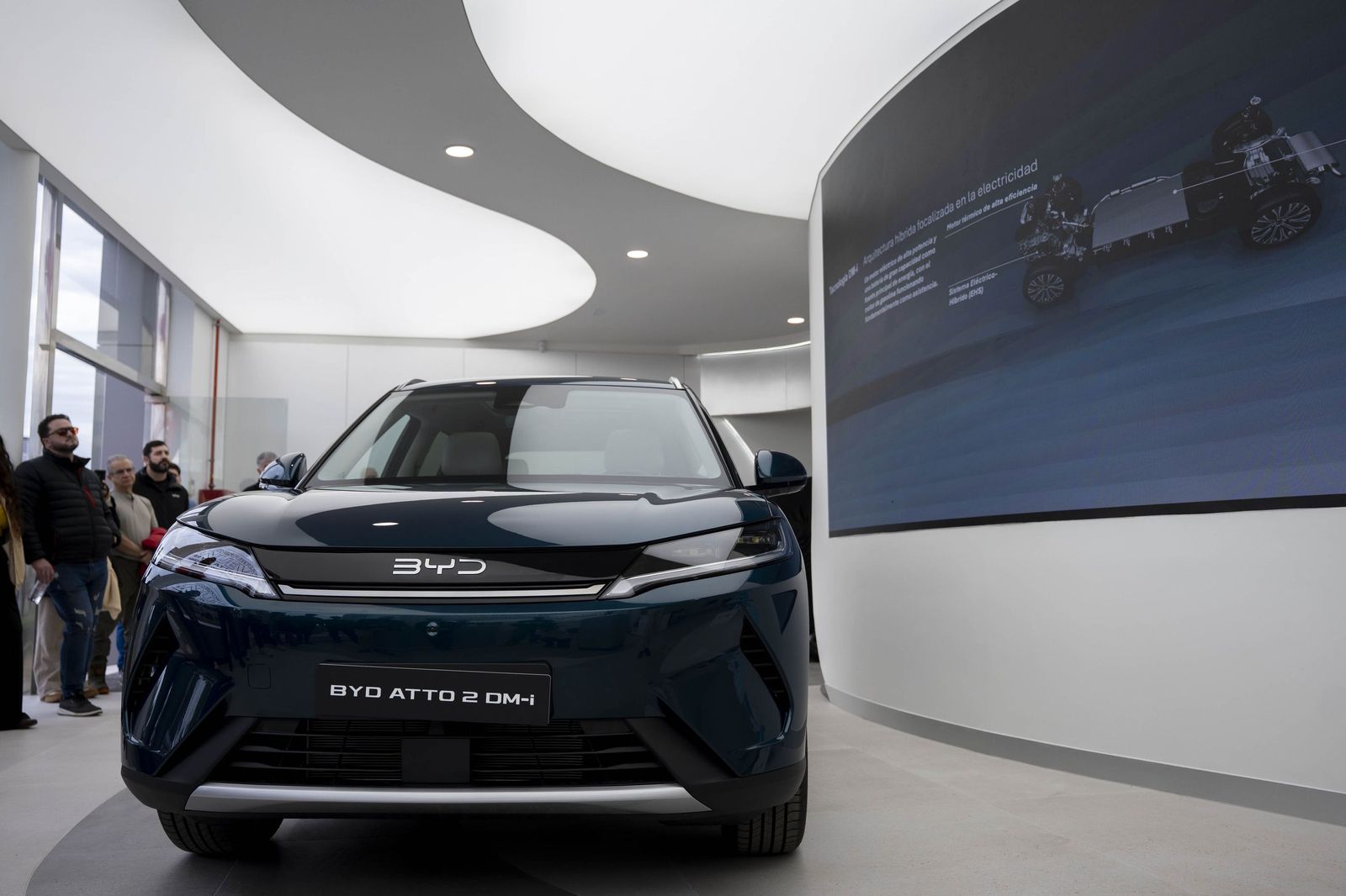 Presentación del nuevo BYD Atto, el coche eléctrico en imágenes