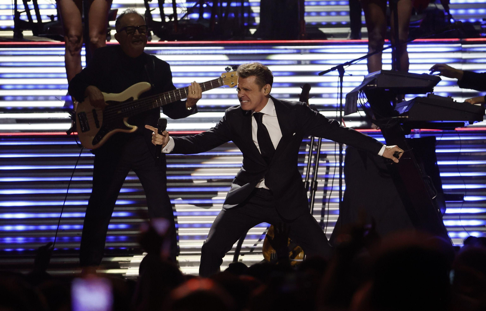Luis Miguel en un concierto en Bogotá Luis Miguel en un concierto en Bogotá