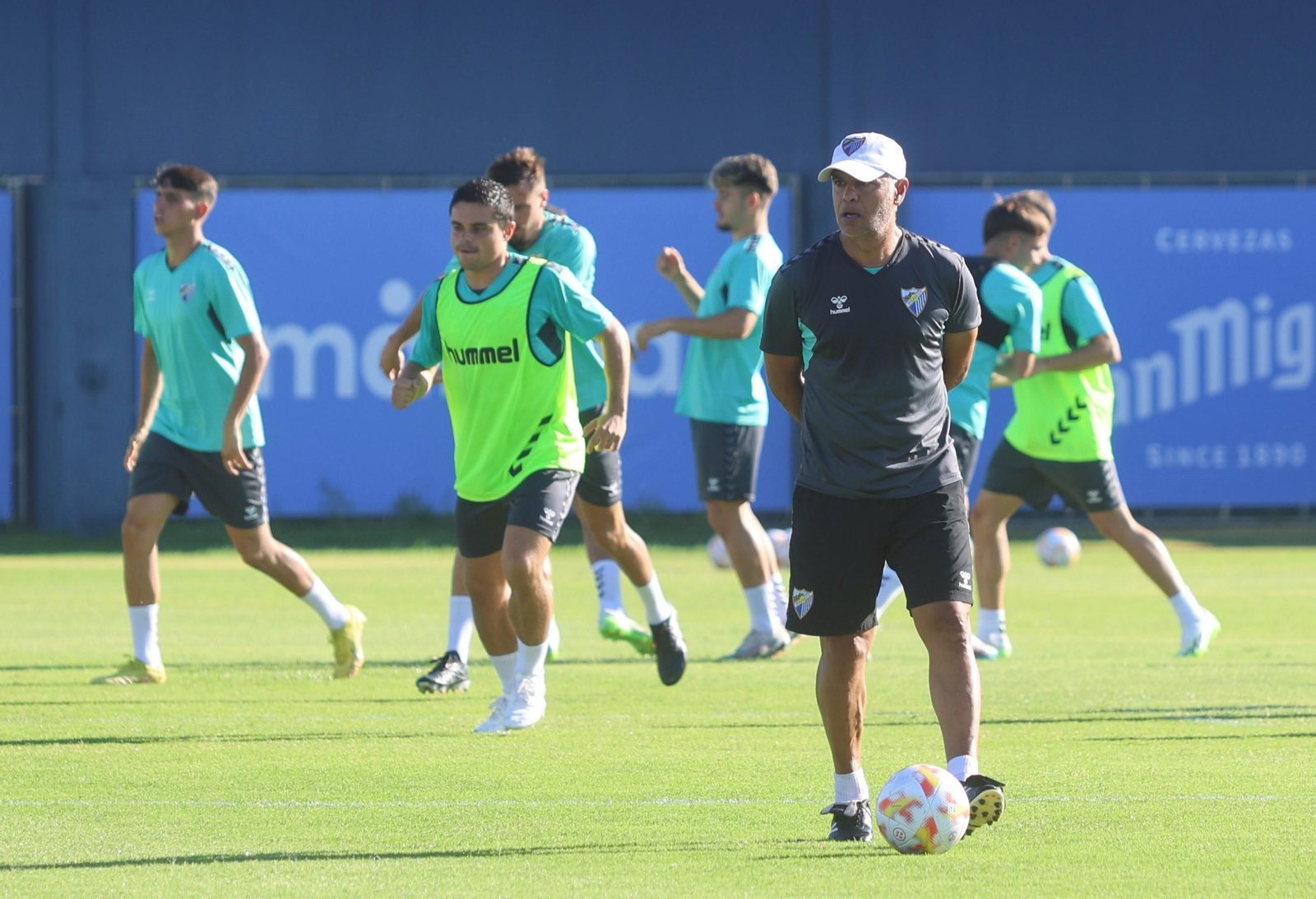 El paso de Sergio Pellicer por el Málaga CF, en fotos