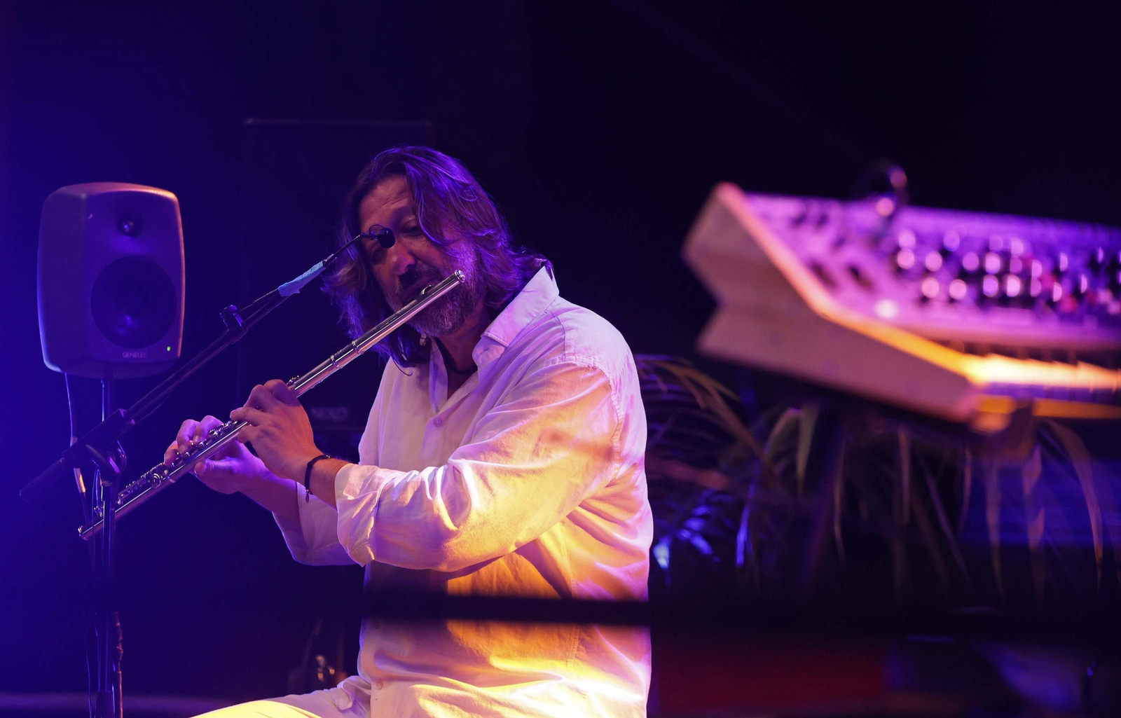 Fotos de la tercera sesión del XI Encuentro Internacional de Guitarra Paco de Lucía en Algeciras: Joni Jiménez y Antonio Canales