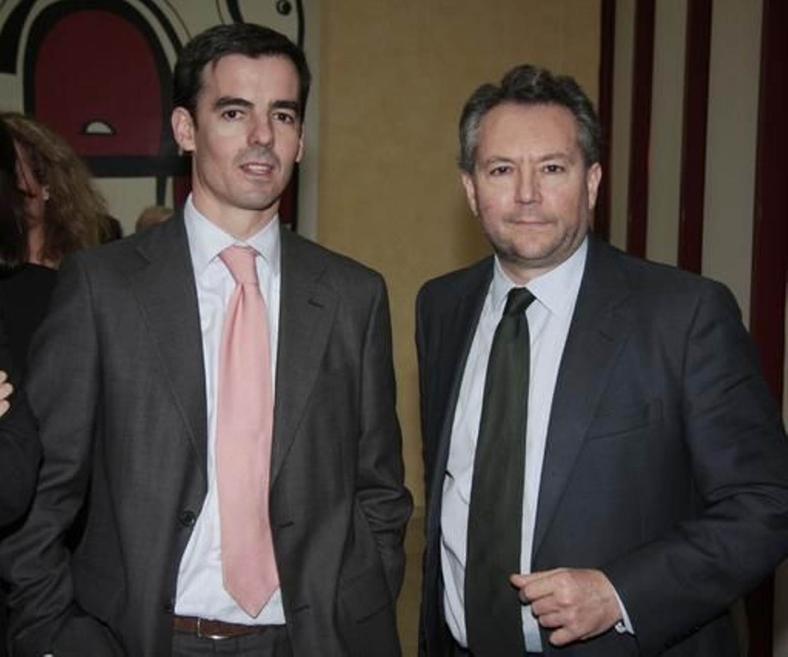 Alfredo Bustillo, director de Comunicación y Patrocinios de La Caixa, con José Joly, presidente del Grupo Joly.

Foto: M. GOMEZ/ VICTORIA HIDALGO