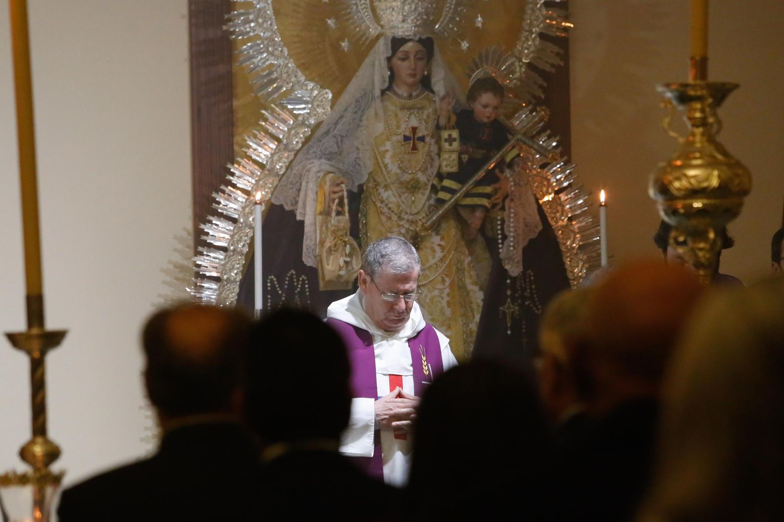 Fotos del vía crucis oficial del consejo local de Algeciras con las Tres Caídas