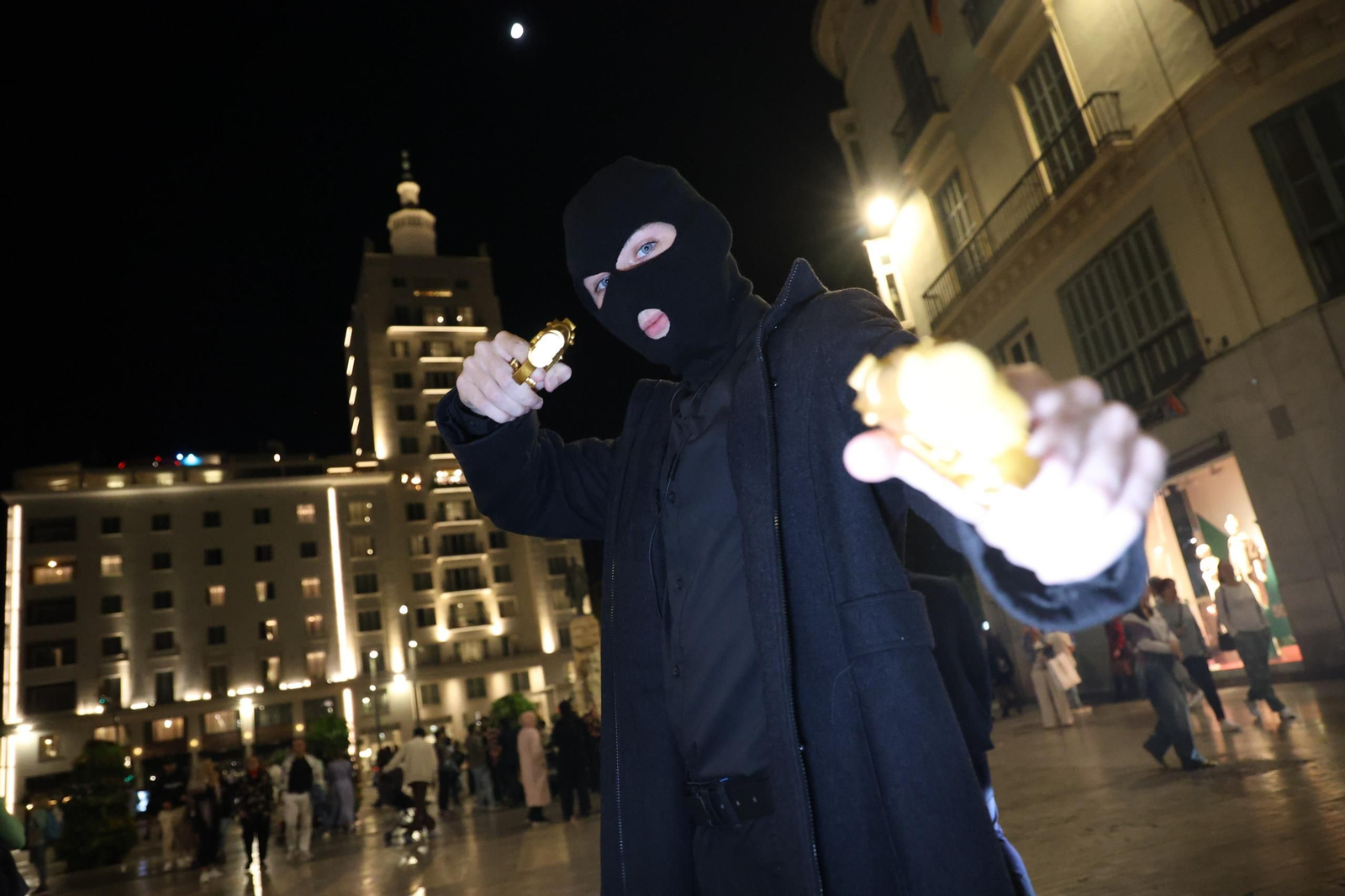 La noche de Halloween en Málaga, en imágenes