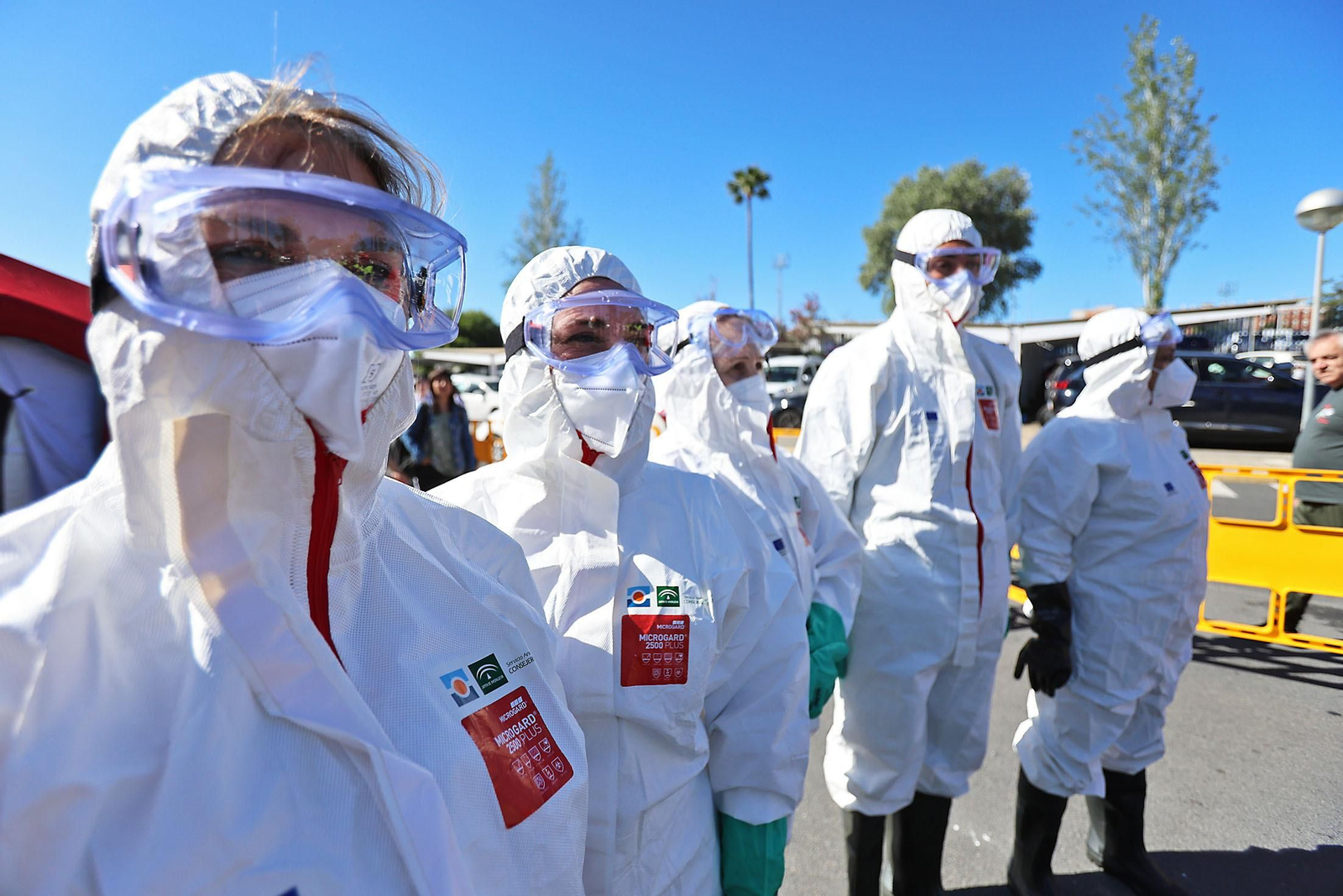 Imágenes del Simulacro de atención a víctimas de una potencial catástrofe tecnológica