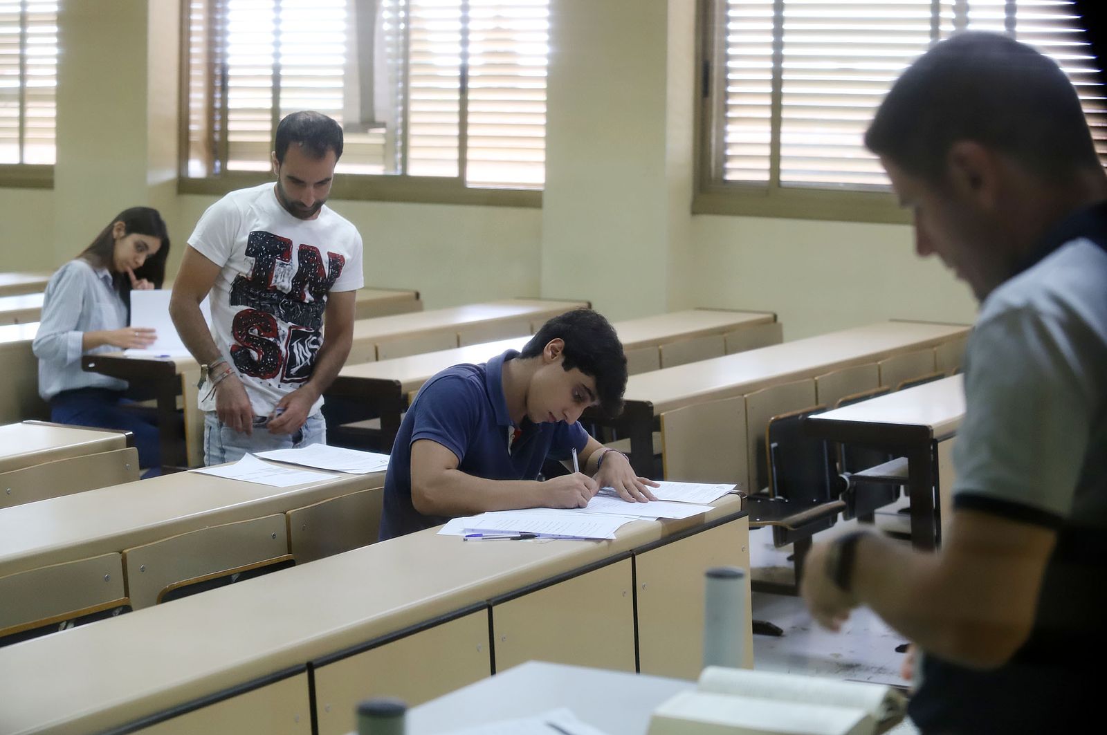 Imagen de la Selectividad del año pasado.