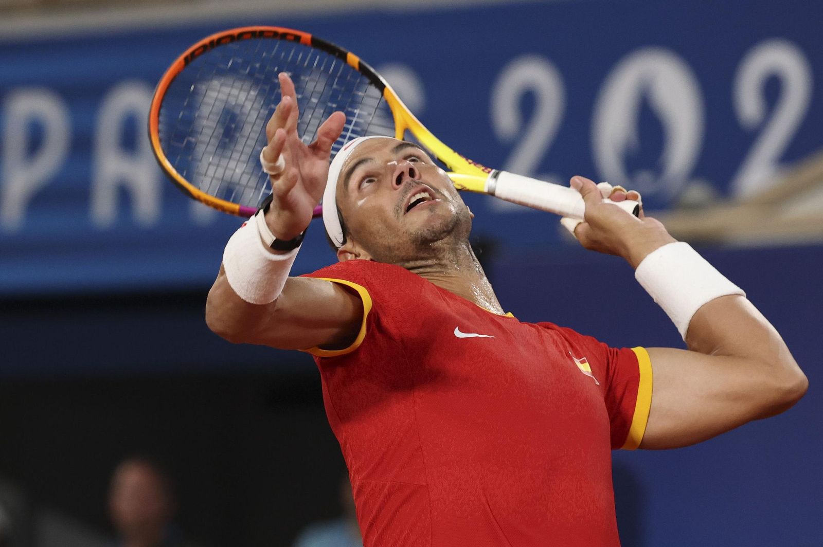 Rafa Nadal, en acción.