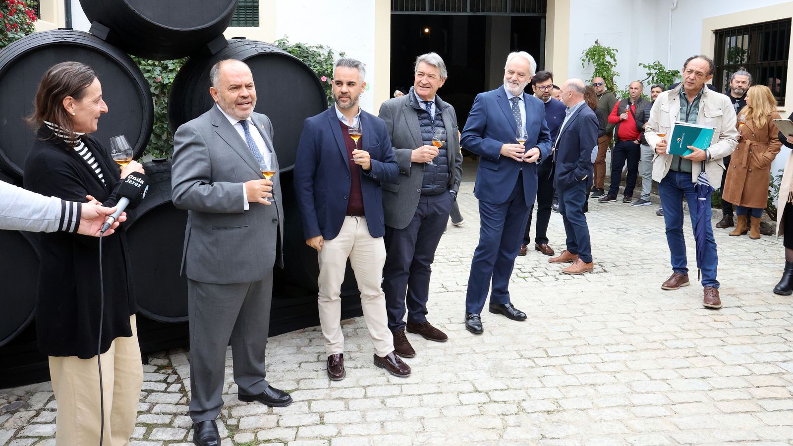 Presentación de los vinos VORS de Cayetano del Pino en Jerez
