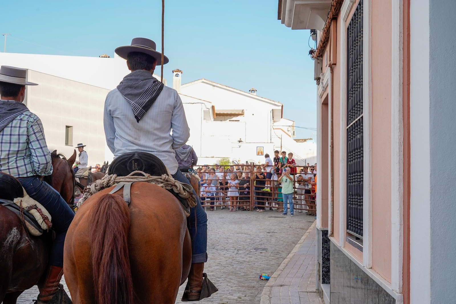 Las imágenes más destacas de la recogida de las yeguas en Hinojos
