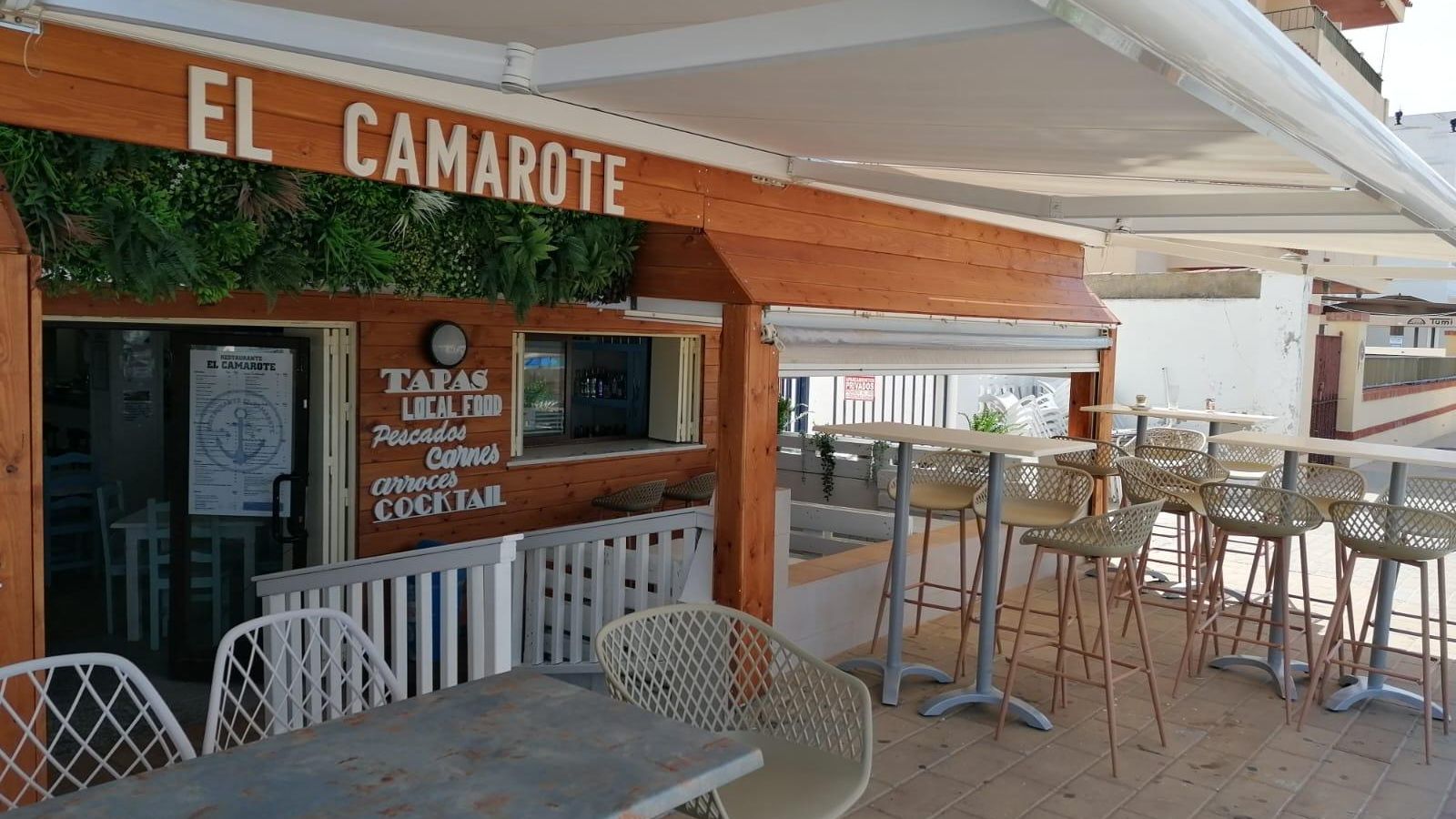 Exterior del restaurante El Camarote de Chipiona