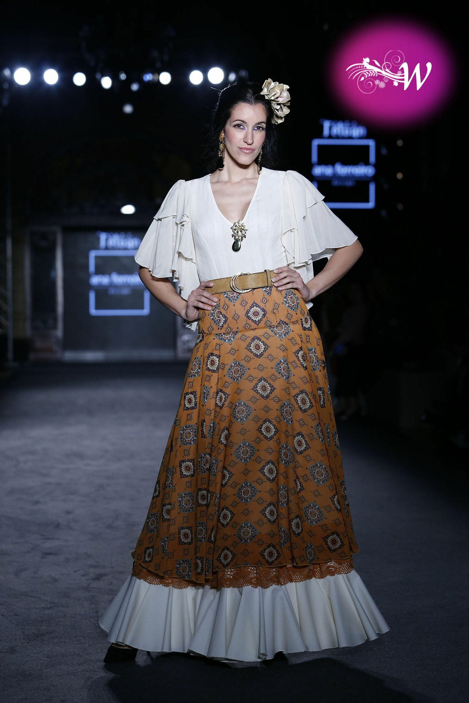 Así es 'Tetuán' la colección 2020 de Ana Ferreiro en We Love Flamenco, todas las fotos