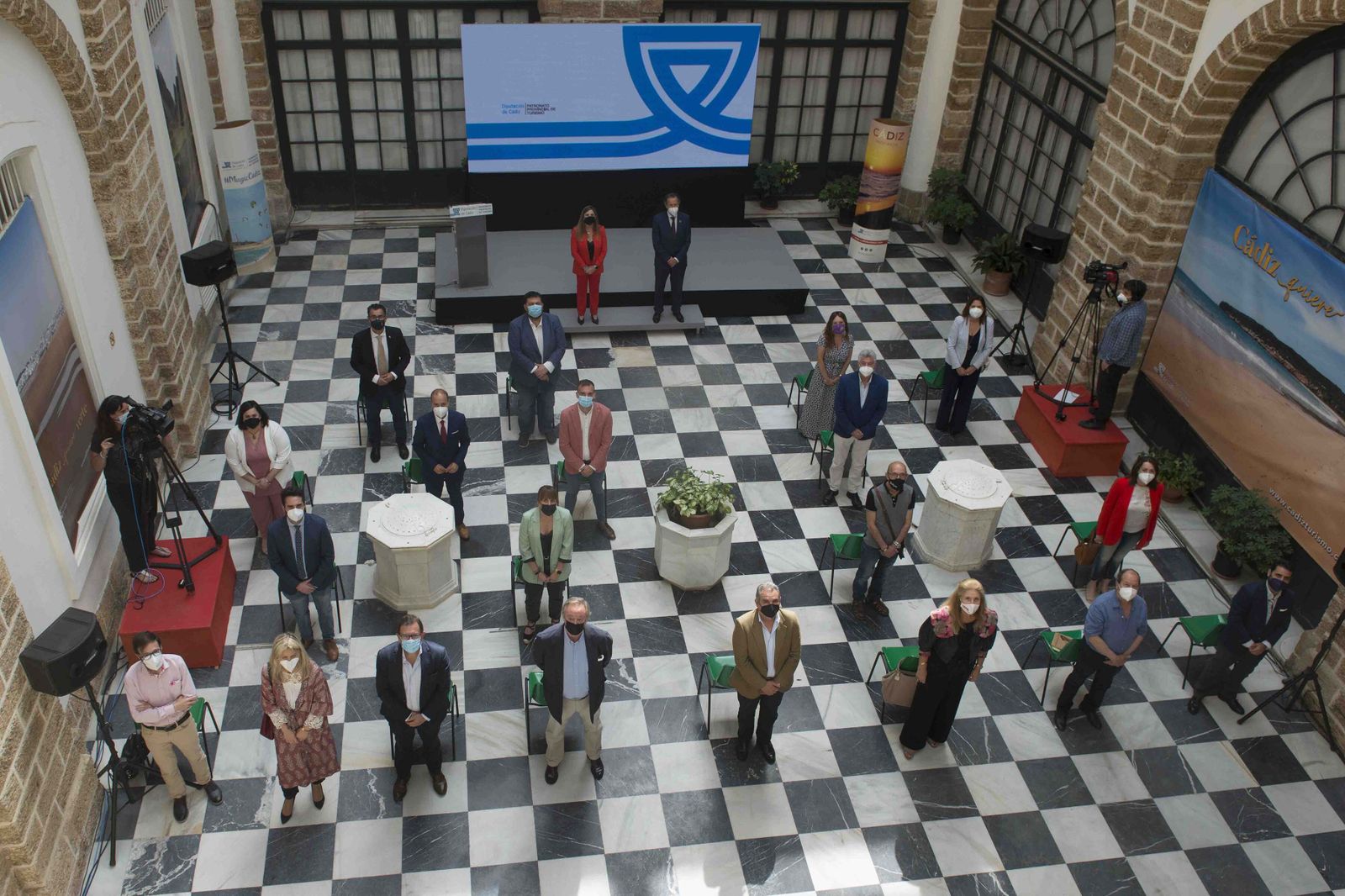 Una imagen del acto celebrado en el Palacio Provincial.