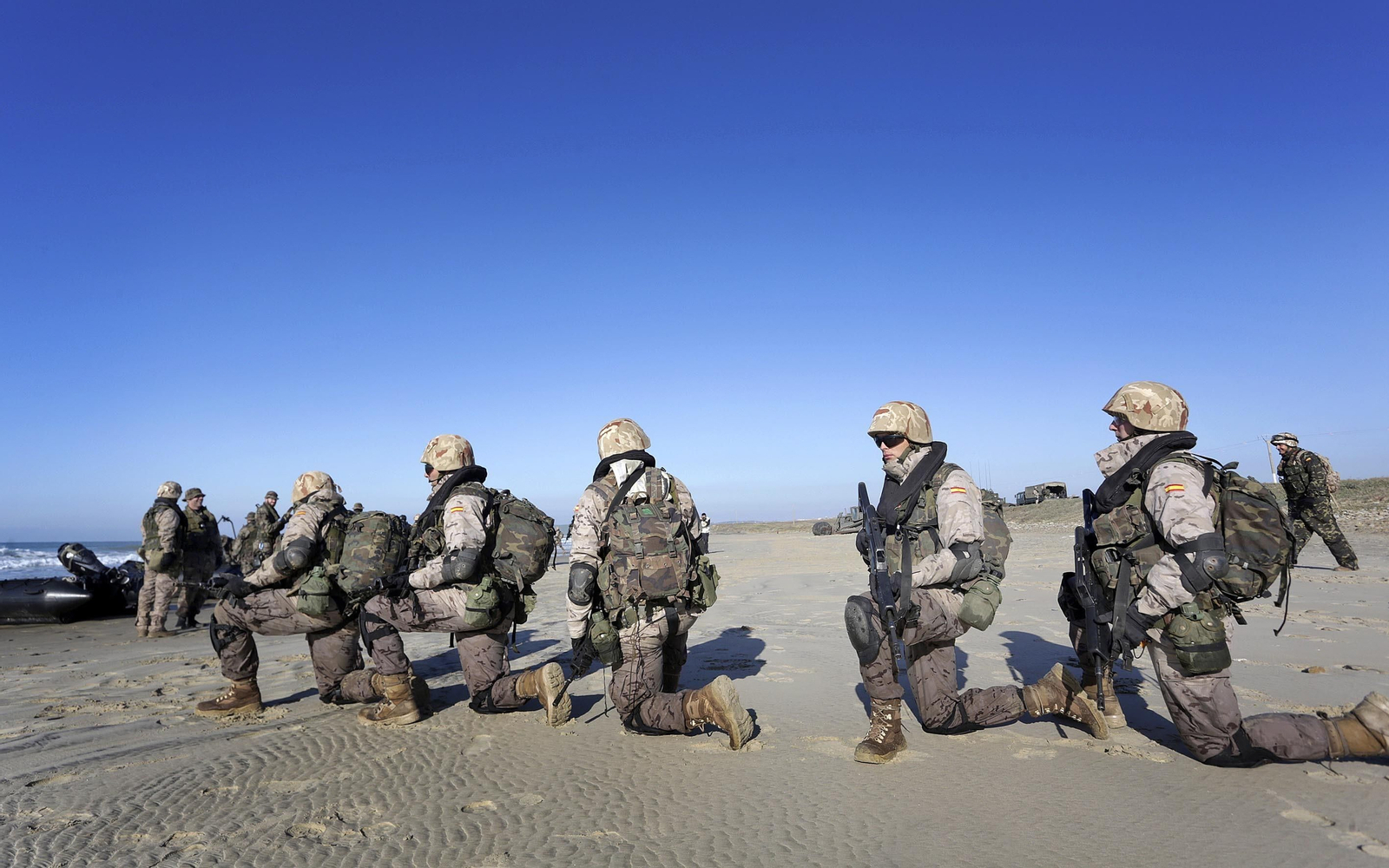 Las imágenes del ejercicio de la Armada MARFIBEX-72