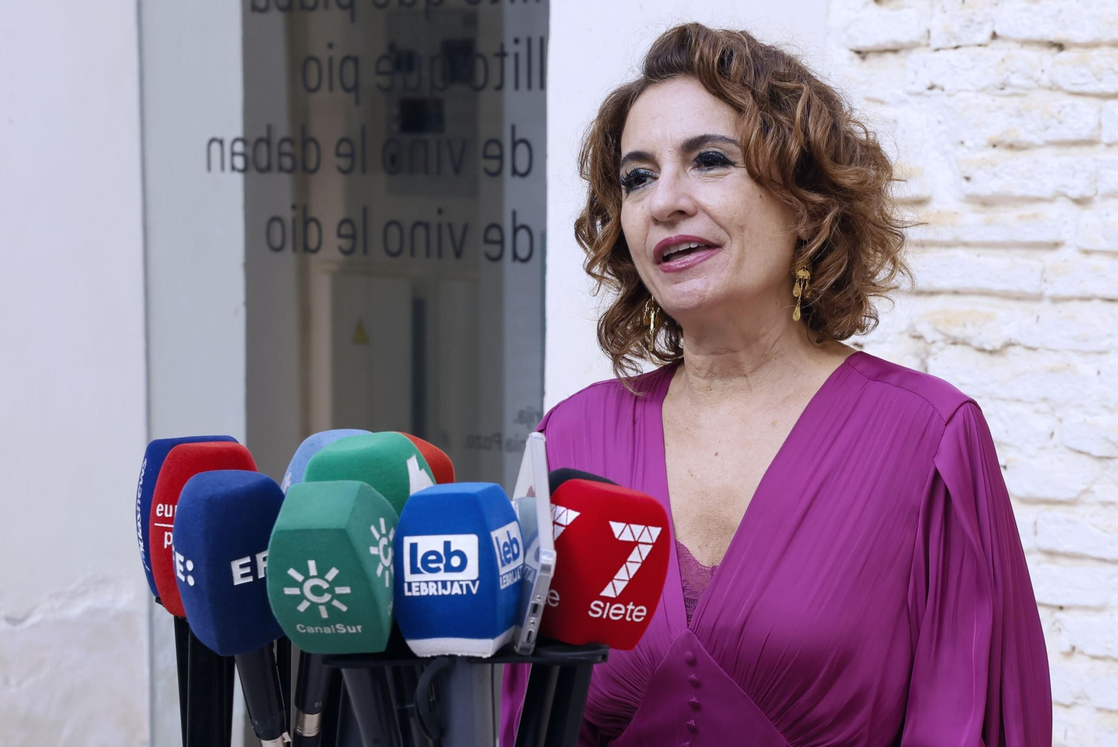 La vicepresidenta del Gobierno, María Jesús Montero.