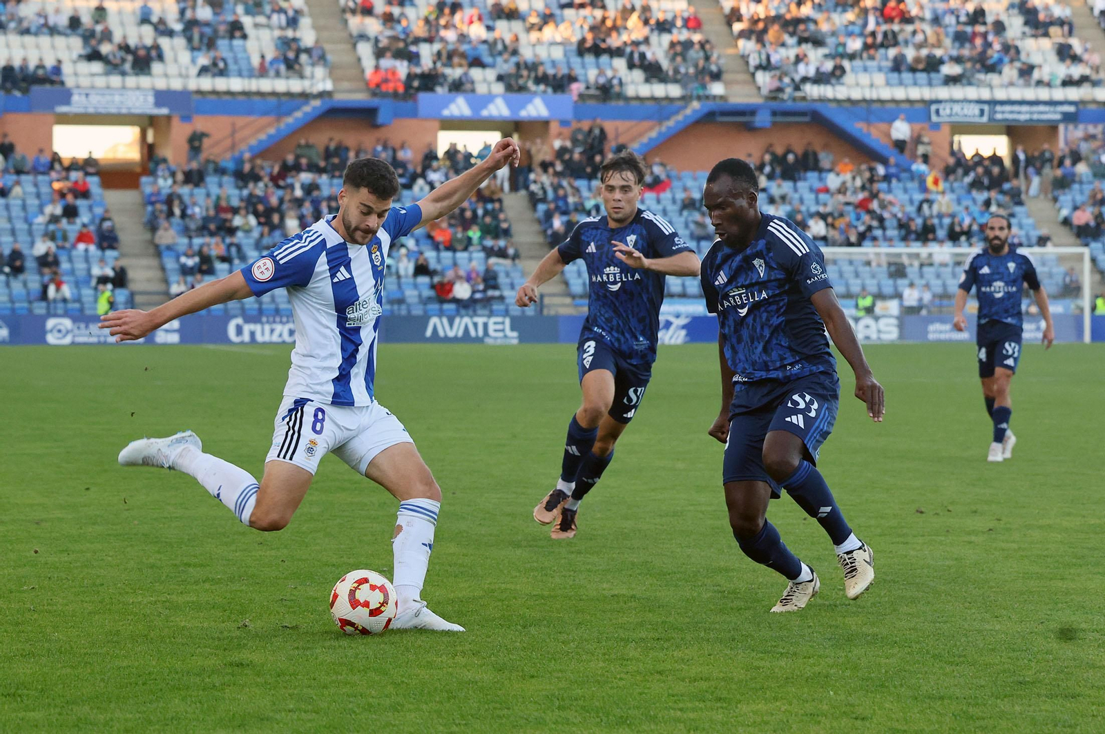 Imágenes del Recreativo de Huelva-Marbella FC