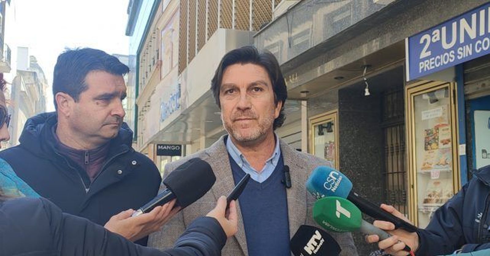 Enrique Gaviño, el parlamentario andaluz y portavoz de la Ejecutiva Provincial del PSOE de Huelva.