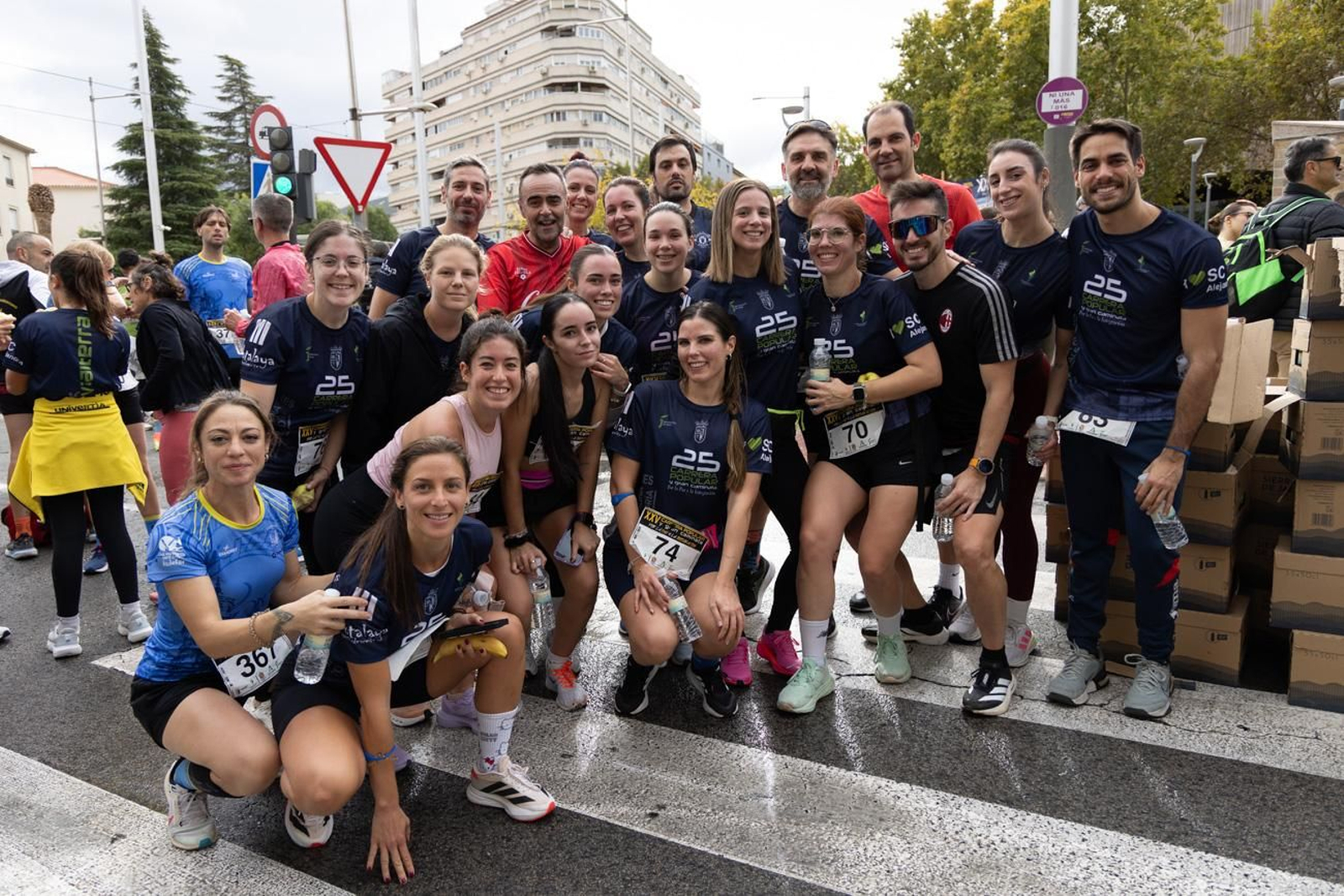 Multitud de atletas se dieron cita en la tradicional prueba capitalina.