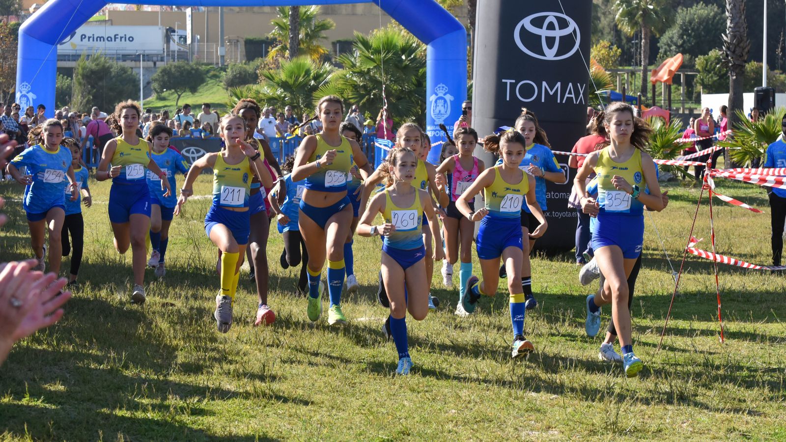 Las fotos del  V cross 'Con el Mar de Fondo' de los Juegos Municipales de atletismo de Algeciras
