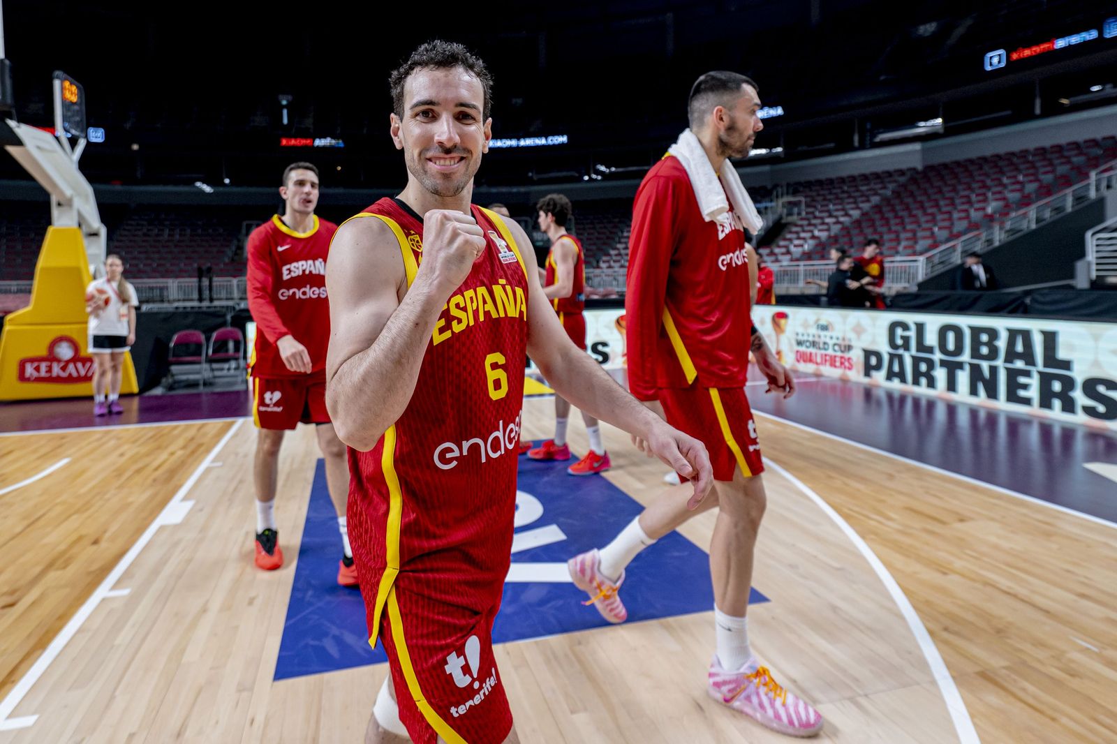 Las mejores fotos del Ucrania-España de baloncesto