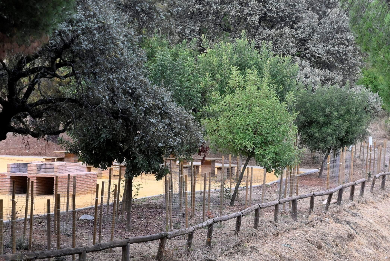 Así ha quedado el Parque Periurbano de Los Villares tras la primera fase de su reforma, en imágenes