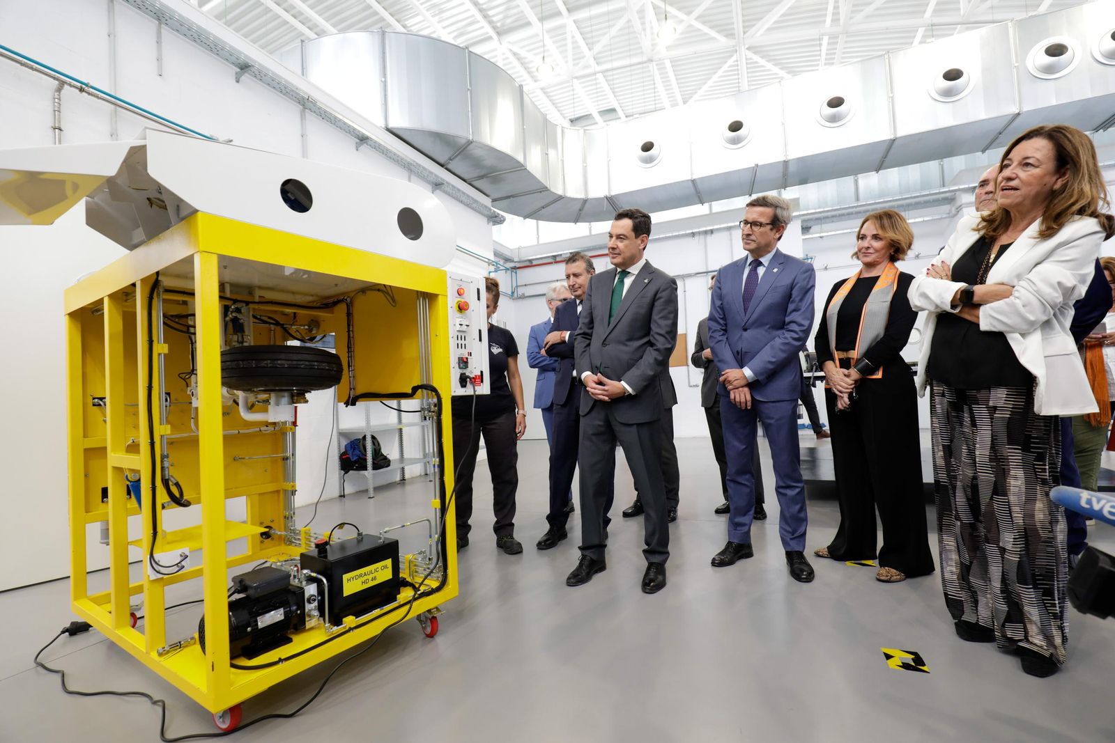 Nuevo centro de Formación Profesional Base Tecnológica Aeronautica "Javier Imbroda", en La Rinconada