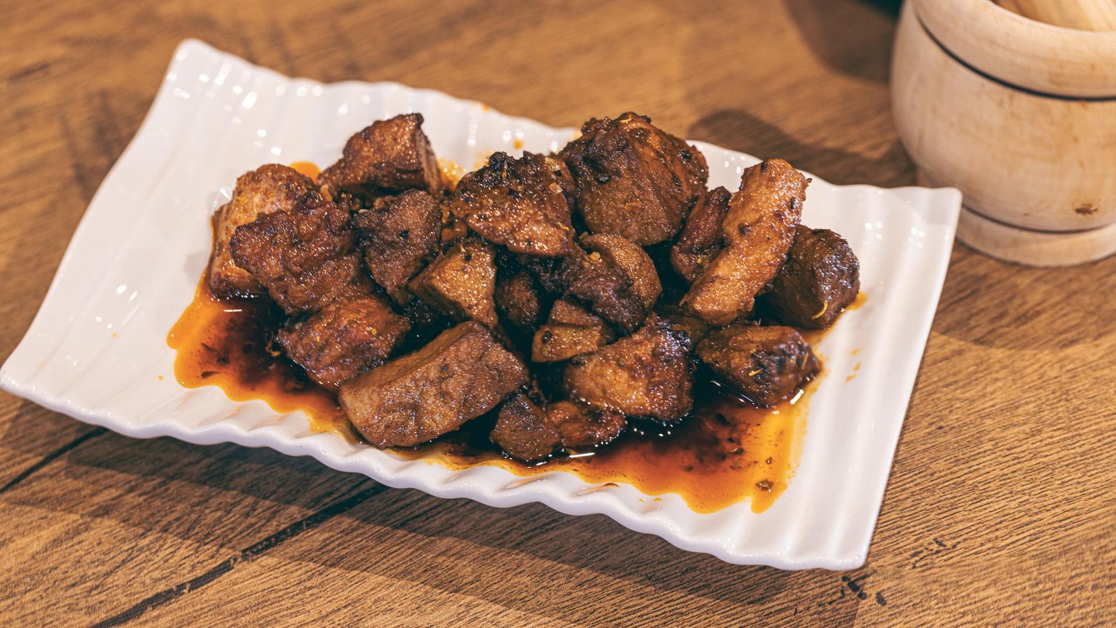 Chicharrones de atún. Chicharrones de atún.