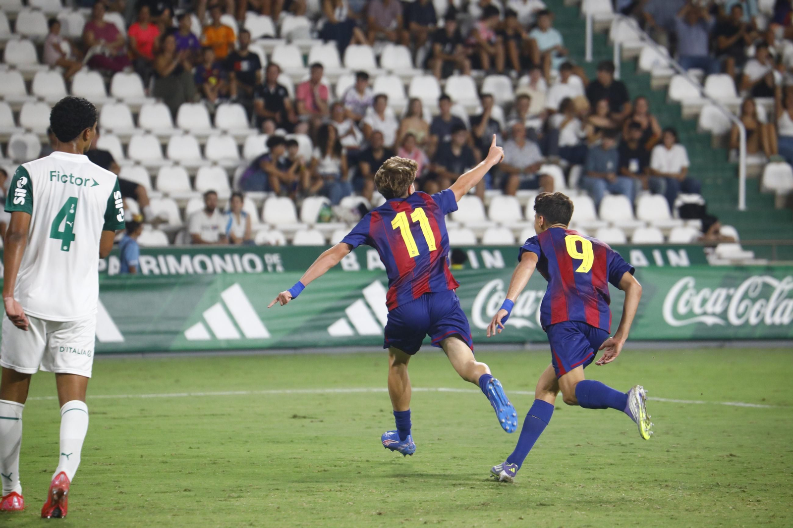 Las mejores fotos del Palmeiras - Barcelona del Mundial de Clubes juvenil en El Arcángel