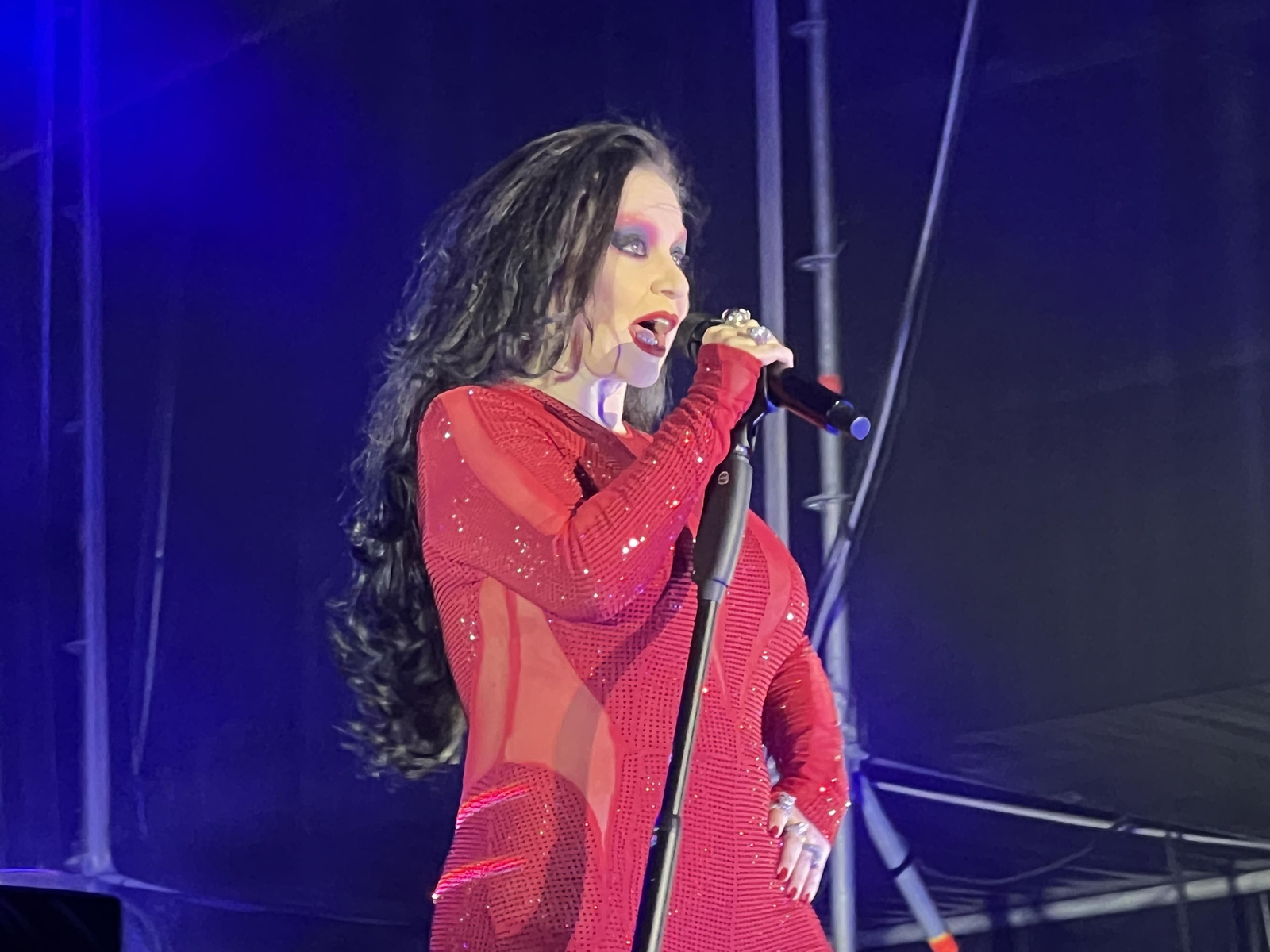 El concierto de Fangoria y las Nancys Rubias en Priego de Córdoba, en imágenes